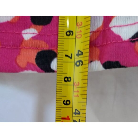 West Loop Women's Medium Pink/Orange/Black Polka Dot Short Sleeve Dress. NWT - Picture 7 of 7